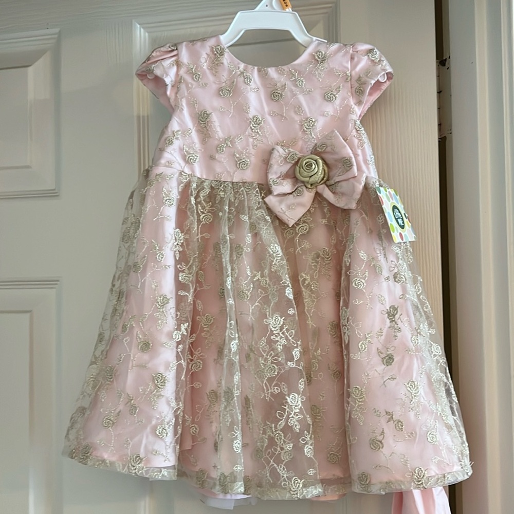 NEW Little Me toddler party dress